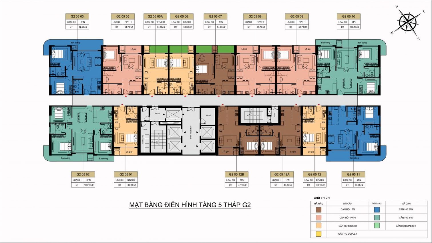 mặt bằng dự án the pathway sầm sơn tòa g2